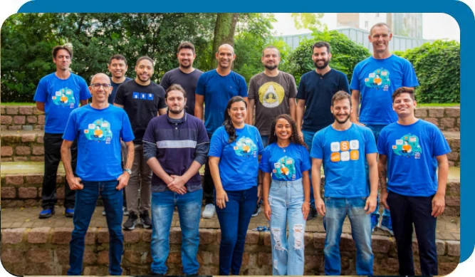 Foto da equipe - Smark CRM